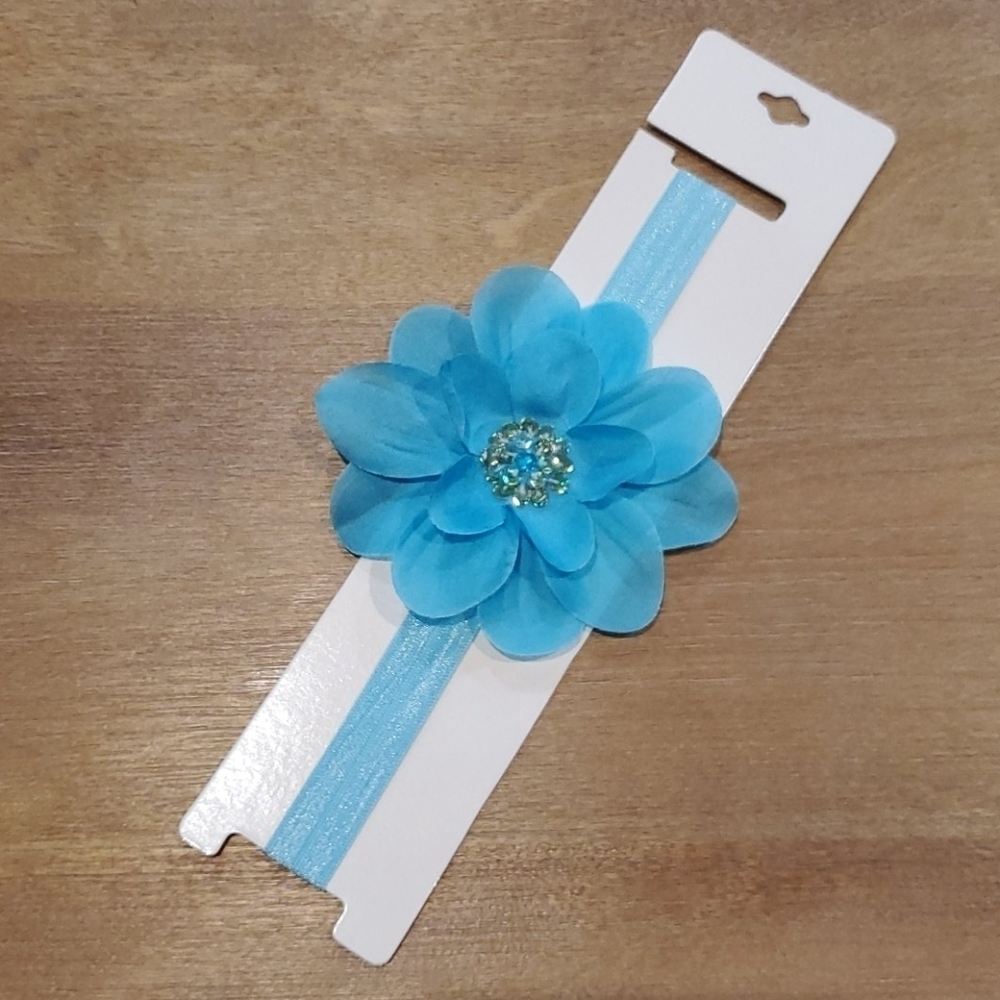 NWT Sequin Flower Headband